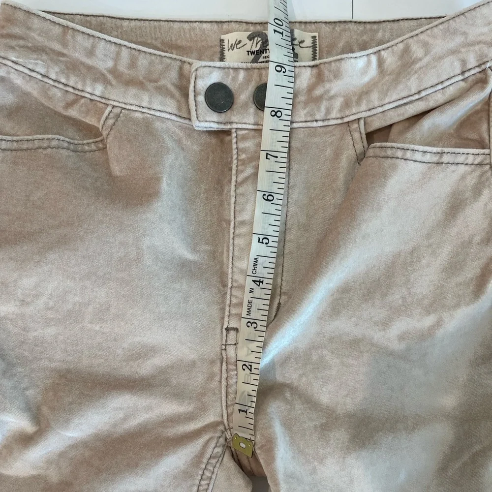 We the Free Velvet champagne Pants size 24